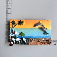 Fridge magnet Mexico Cancun Tourist Souvenirs Los cabos Margaritaville Chichen Itza Magnetic Refrigerator Stickers Home