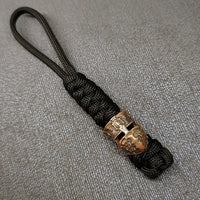Vintage Hand-knitted Lanyard Keychain Biker helmet Pendant Paracord Rope weave Accessories Bag Hanging Handmade Car Keyring