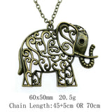 Birthday Gifts Necklace 45Cm Or 70Cm Long Chain Elephant Neck Decoration Choker Neck