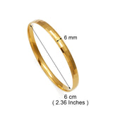 Anniyo 1Piece Bracelets for Women Girls Dubai Bangles Jewelry Arab Middle Eastern African Wedding Party Accessories #281707
