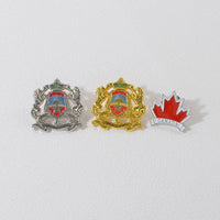 Anniyo （1Piece）Canada Morocco Brooch for Women Men Girls Moroccan Maroc Brooches Jewelry #000167
