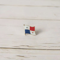 National Flag Metal Lapel Pin Country Badge All the World Netherlands Palestine Panama Peru Philippines Poland  Portuguesa Qatar