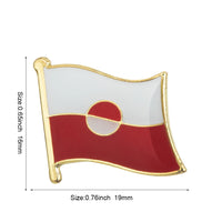 300+Different World Flag Badge Country Flag Pin Lapel Pins Brooch