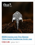 BEIER Stainless Steel Punk Style Simple Octopus Pendant Pendant fashion Chain Necklace men/women Jewelry BP8-1004