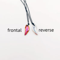 Delysia King Man's Fashion Wolf Teeth Necklace  Rope Chains Necklaces Boyfriend Gift