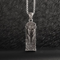 Retro Fashion Seven Angels Magic Circle Solomon's Seal Necklace Pendant Men's Lucky Amulet Jewelry