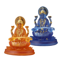 Hindu Saraswati Sitting On Lotus Figurines Collectible Exquisite Craftsmanship Saraswati Statue for Shelves Decoration Ornaments