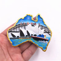 Fridge Magnet Australia Sydney Melbourne Magnetic Refrigerator Sticker Australia Tourism Souvenir Magnetic For Home Decoration