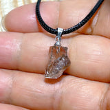 Natural Crystal Herkimer Diamond Pendant Hang Stone Gemstones Mineral Energy Reiki Home Decorations Gift Ore Crystals