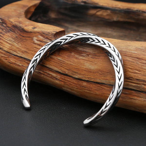 New Fashion Stainless Steel Mobius Bracelet For Men Women Punk Hip Hop Personality Opening Bangles Biker Jewelry Dropshipping
