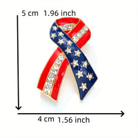 hot selling campaign creative trump america flag brooch high qualtiy patriotic badges pin