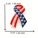hot selling campaign creative trump america flag brooch high qualtiy patriotic badges pin