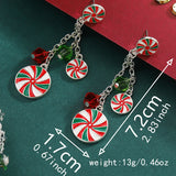 New Fashion Soldier King Pendant Earrings for Women Cute Animal Koala Rhinestone Bells Drop Earring New Year Holiday Jewelry