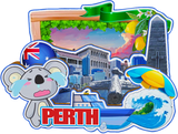 Decorative Magnets for Gold Coast Cairns Perth Brisbane Melbourne Sydney Melbourne Australia City Landmark Unique Souvenirs