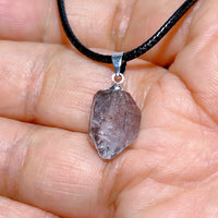 Natural Crystal Herkimer Diamond Pendant Hang Stone Gemstones Mineral Energy Reiki Home Decorations Gift Ore Crystals