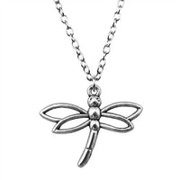 Long Necklace Christmas Decorations Necklace On The Neck 43Cm Chain Accessories For Bracelets Insect Dragonfly Butterfly Bee