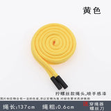 6mm Round Sweater Hat Rope Polyester Cotton Drawstring Men Women Sports Pants Waist Rope Decorative Casual Pants Belt Rope
