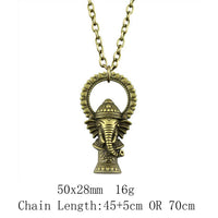 Birthday Gifts Necklace 45Cm Or 70Cm Long Chain Elephant Neck Decoration Choker Neck