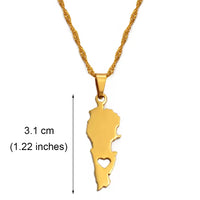 Anniyo Syria Lebanon Pendant Necklaces for Women Girls Jewelry