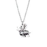 Long Necklace Christmas Decorations Necklace On The Neck 43Cm Chain Accessories For Bracelets Insect Dragonfly Butterfly Bee