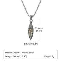 Punk Wishing Stone Necklaces for Men Boys,Stainless Steel Sun Pattern Lion Head Pendant Necklaces,Birthday Anniversary Gift