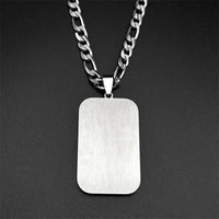 Islam Religious Muslim Rhinestones Pendant Necklace for Women Men Stainless Steel Gold Color Arabic Quran Medal Chain Jewelry