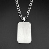 Islam Religious Muslim Rhinestones Pendant Necklace for Women Men Stainless Steel Gold Color Arabic Quran Medal Chain Jewelry