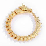 Traditional Tibetan Buddhism Dragon Bracelet Domineering Dragon Scales Bangle for Men Women Lucky Amulet Bracelet Jewelry Gift