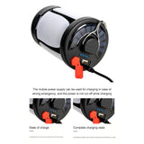 Rechargeable LED Camping Lantern With folding LED floodlight Portable Tent Light With 3 Light Modes For Camping, Hiking, Fishing
