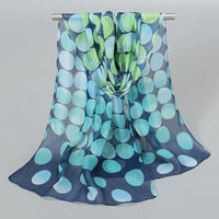 Indian Style New Chiffon Scarves Women Breathable Thin Simulation Silk Scarf Ladies Shawl And Wraps Women Printing Hijab Stole