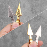 Spartan Spearhead Long Men Necklaces Pendants Chain Punk for Boyfriend Male Stainless Steel Jewelry Creativity Gift