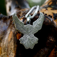 2022 NEW Men's 316L stainless steel Eagle Skull bird Head 3D Pendant Necklace Animal for teens jewelry Gift free shipping