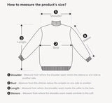 2024 New In Autumn Winter Christmas Rainbow Khaki Pullover Sweater For Women Knitwear Long Sleeves Warm Loose Top Clothes