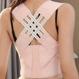 Back Brace Posture Corrector for Women and Men, Shoulder Straightener Adjustable Full Back Support Upper and Lower Pain Relief