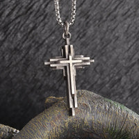 Retro Fashion Seven Angels Magic Circle Solomon's Seal Necklace Pendant Men's Lucky Amulet Jewelry