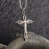 Retro Fashion Seven Angels Magic Circle Solomon's Seal Necklace Pendant Men's Lucky Amulet Jewelry