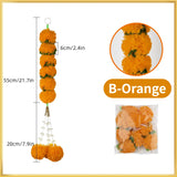 5-50 PCS Marigold Garland Wedding Diwali Decoration Day of the Dead Faux Garlands Wedding Garlands Indian Decor for Prayer Fest