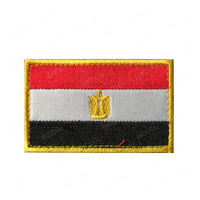 Saudi Arabia Qatar Palestine Egypt Turkey Oman UAE Yemen Iraq Syria Kuwait Lebanon Afghanistan Flags Embroidered Patches Badges