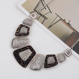 Hot Women Fashion Cute Retro Fashion Retro Jewelry Metal concise geometric fan Best Gift jewelry N1161