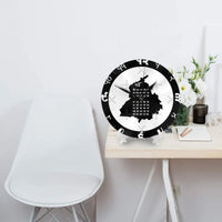 Maa Boli Punjabi Gurmukhi Punjab Heritage Wall Clock Room Decoration Clock Must-have Ornament Round