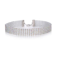 TOP Quality Cool Shiny Rhinestone Bundle Neck Popular Element Collar Necklace Punk Hip Hop Women's Choker Gift Korean Jewelry