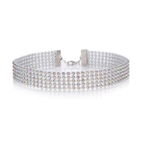 TOP Quality Cool Shiny Rhinestone Bundle Neck Popular Element Collar Necklace Punk Hip Hop Women's Choker Gift Korean Jewelry