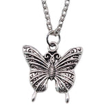 Long Necklace Christmas Decorations Necklace On The Neck 43Cm Chain Accessories For Bracelets Insect Dragonfly Butterfly Bee