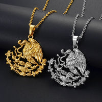 Anniyo Estados Unidos Mexicanos Pendant Necklaces for Women Men United Mexican States Mexico Jewelry #330506