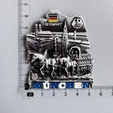 Metal Fridge Magnets Thailand Monaco Seattle Dubai Brugge Egypt Oman Austria Munchen Berlin Krakow Germany Prague Switzerland