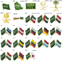 Flag Laple Pin Badge Brooch Canada friendship Ethiopia Ireland Brazil Pakistan Belgium Poland Germany Russia Philippines Finland