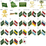 Flag Laple Pin Badge Brooch Canada friendship Ethiopia Ireland Brazil Pakistan Belgium Poland Germany Russia Philippines Finland