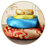 Silk Brocade Cushion Pillow For Yoga Tibetan Singing Bowl Mat Meditation Ring Cushion Buddhism Products Sound Bowl Pads Home