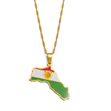 Anniyo Kurdistan Pendant Necklaces Charm Jewelry Kurdish @254621