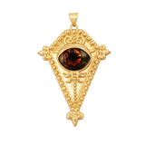 Newest Classic Amulet Turkish Blue Evil Eye Charm Pendant,18K Gold Cubic Zirconia CZ Paved,Jewelry Necklace Bracelet Supply L30